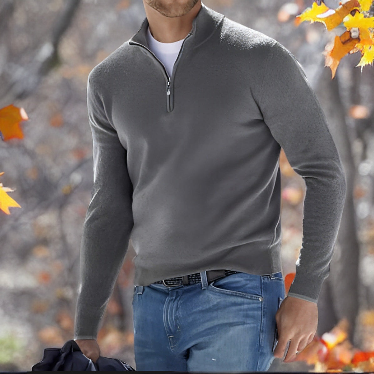Bouddha. Luxe kasjmieren sweater